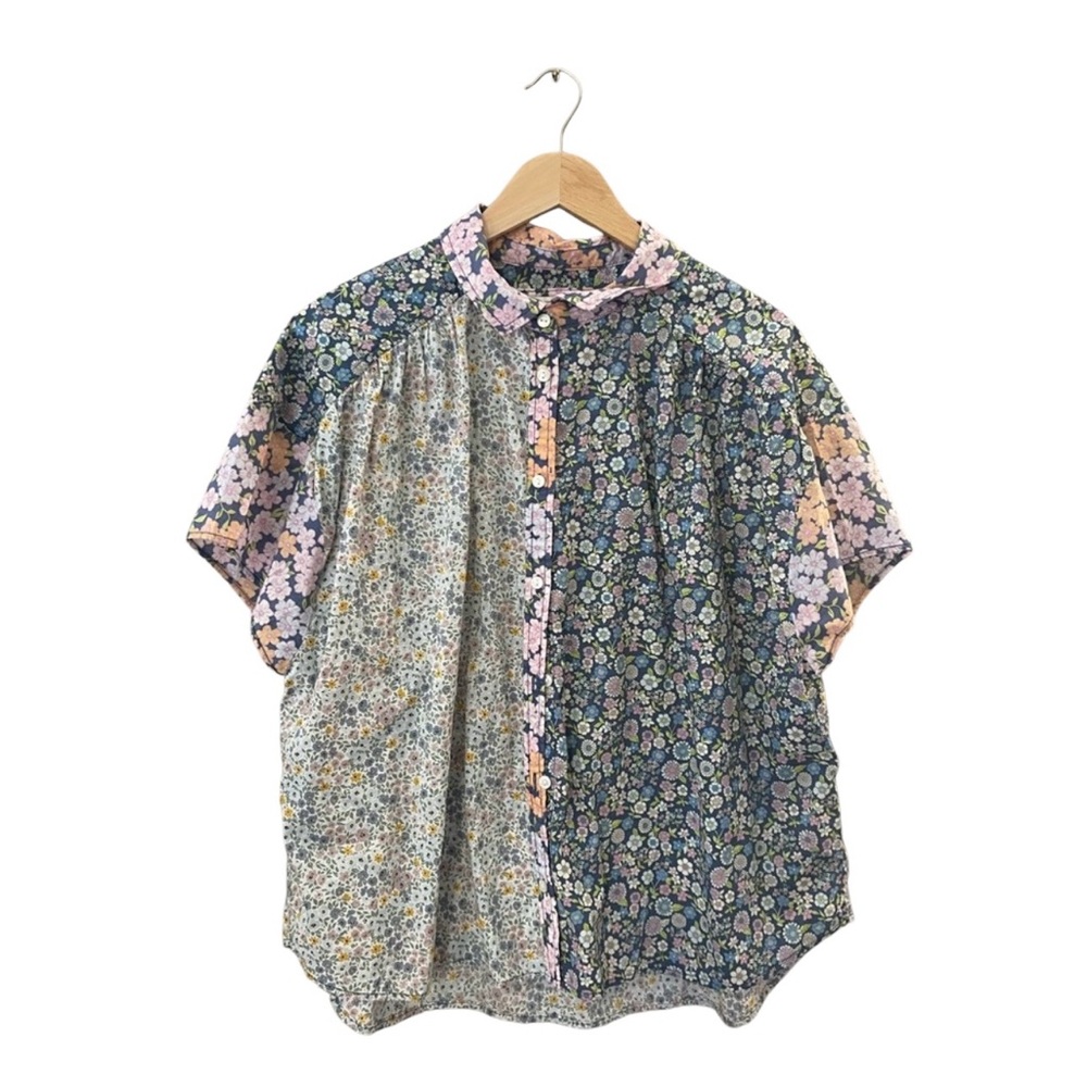AE Over-Sized Floral Button-Up